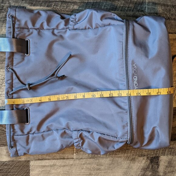 Beyond Yoga Backpack Convertible Gym Bag Grey Big - Picture 6 of 8